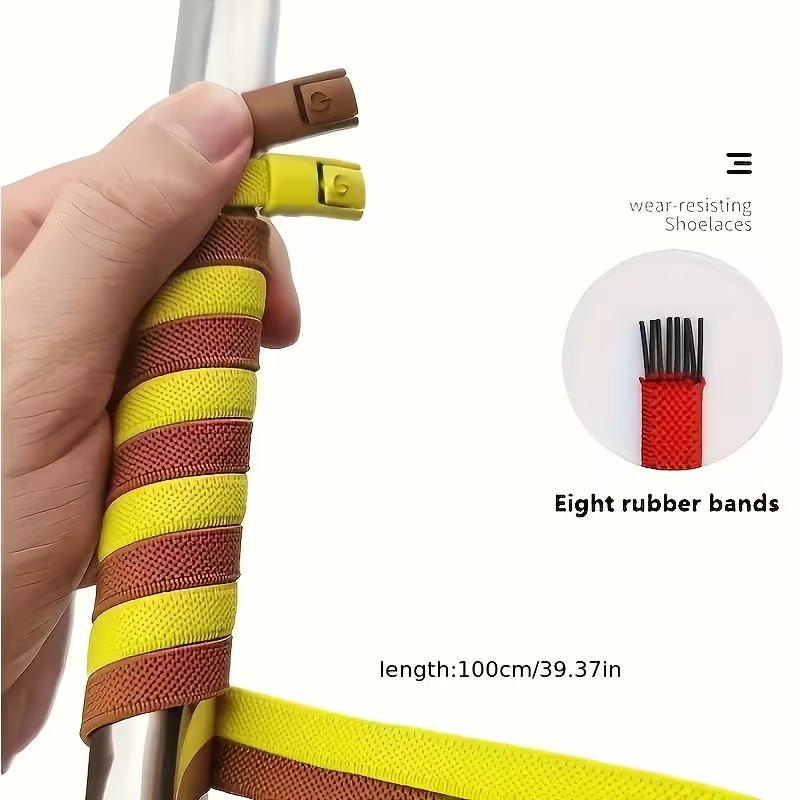 Magnetic No-Tie Shoelaces – Turn Any Lace-Up Into a Slip-On