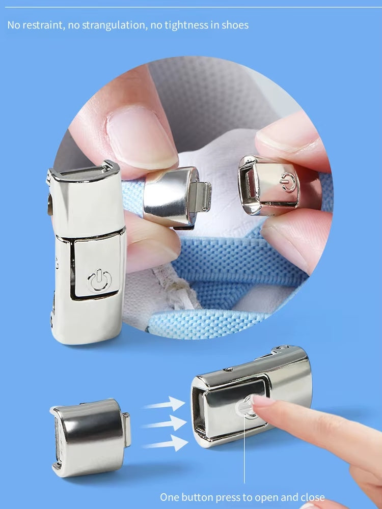 Magnetic No-Tie Shoelaces – Turn Any Lace-Up Into a Slip-On
