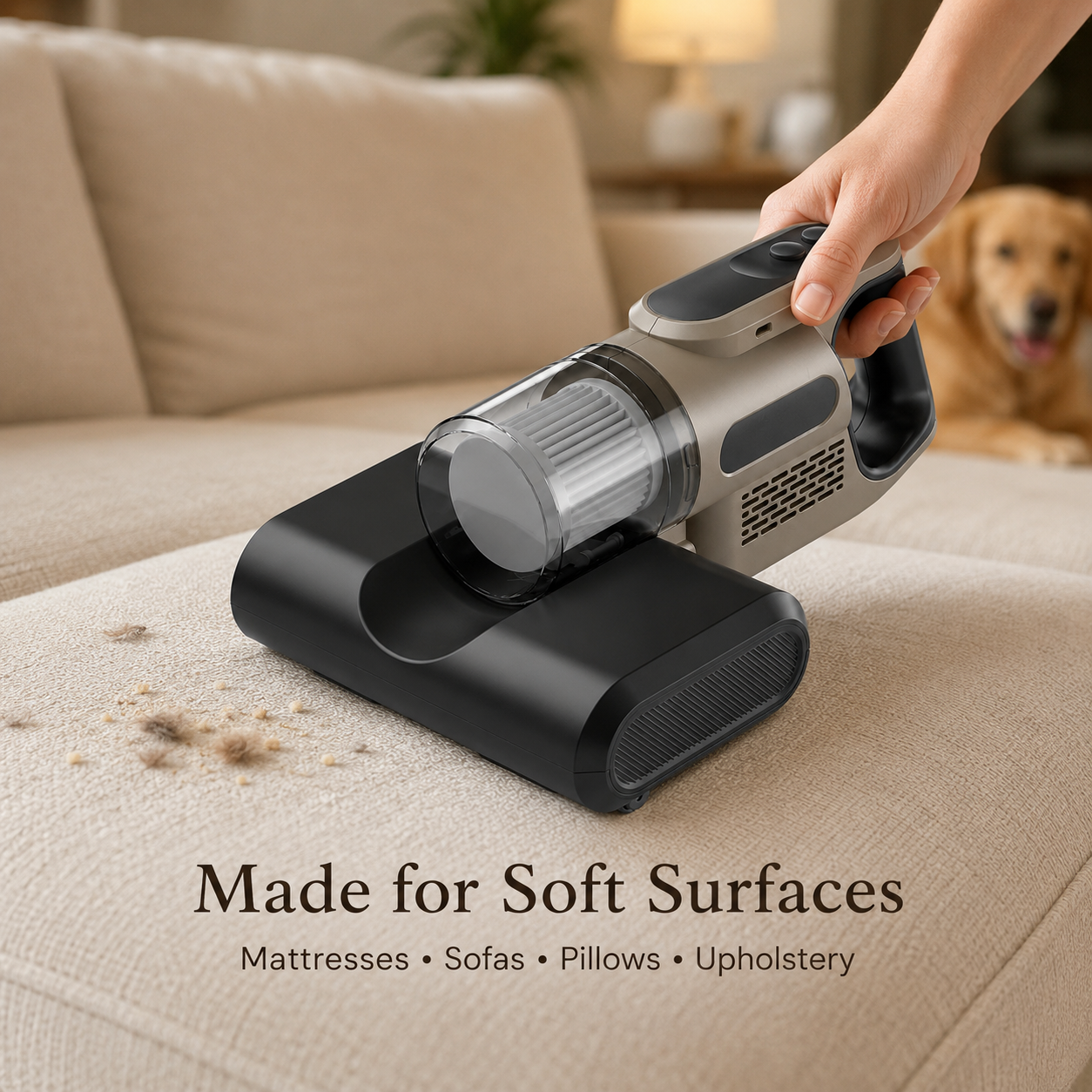 Handheld Mattress & Upholstery Vacuum