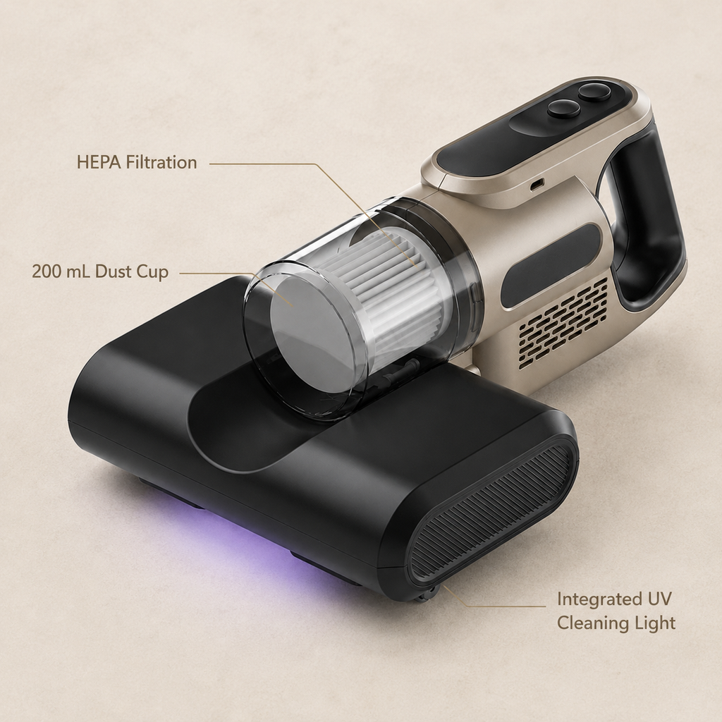 Handheld Mattress & Upholstery Vacuum