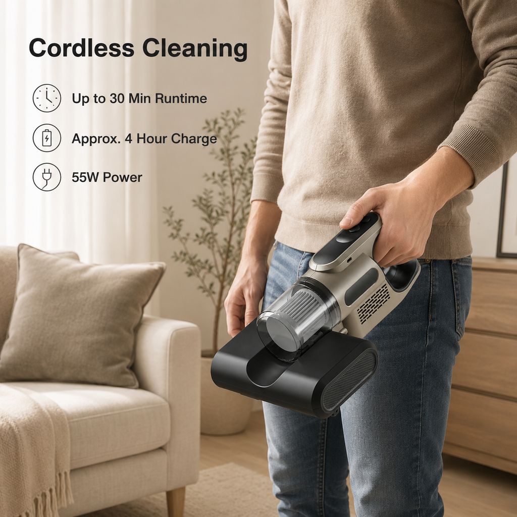 Handheld Mattress & Upholstery Vacuum